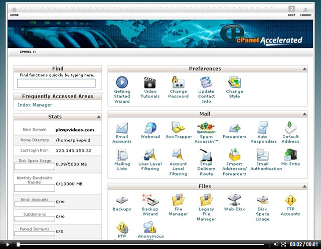 cpanel introduction