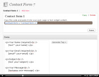 wordpress contact forms