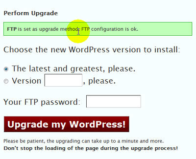 Upgrade to WordPress 2.7 Video